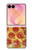 S0236 Pizza Hülle Schutzhülle Taschen für Samsung Galaxy Z Flip 8