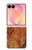S1140 Wood Skin Graphic Hülle Schutzhülle Taschen für Samsung Galaxy Z Flip 8
