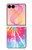 S1697 Tie Dye Colorful Graphic Printed Hülle Schutzhülle Taschen für Samsung Galaxy Z Flip 8