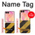 S2231 Yellow and Black Line Hazard Striped Hülle Schutzhülle Taschen für Samsung Galaxy Z Flip 8