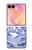 S2768 Willow Pattern Graphic Hülle Schutzhülle Taschen für Samsung Galaxy Z Flip 8