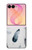 S3085 Feather Paint Pattern Hülle Schutzhülle Taschen für Samsung Galaxy Z Flip 8