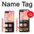 S3183 Lip Palette Hülle Schutzhülle Taschen für Samsung Galaxy Z Flip 8