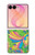S3273 Flower Line Art Pattern Hülle Schutzhülle Taschen für Samsung Galaxy Z Flip 8