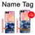 S3439 Fabric Indigo Tie Dye Hülle Schutzhülle Taschen für Samsung Galaxy Z Flip 8