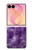 S3713 Purple Quartz Amethyst Graphic Printed Hülle Schutzhülle Taschen für Samsung Galaxy Z Flip 8