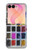 S3956 Watercolor Palette Box Graphic Hülle Schutzhülle Taschen für Samsung Galaxy Z Flip 8