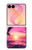 S3980 Dolphin Sunset Milky Way Hülle Schutzhülle Taschen für Samsung Galaxy Z Flip 8