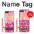 S4097 Pink Floral Seamless Pattern Design Hülle Schutzhülle Taschen für Samsung Galaxy Z Flip 8