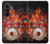 S1431 Skull Drum Fire Rock Hülle Schutzhülle Taschen für Samsung Galaxy Z Fold 8 Ultra