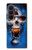 S1462 Vampire Skull Hülle Schutzhülle Taschen für Samsung Galaxy Z Fold 8 Ultra