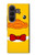 S2760 Yellow Duck Tuxedo Cartoon Hülle Schutzhülle Taschen für Samsung Galaxy Z Fold 8 Ultra
