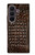 S2850 Brown Skin Alligator Graphic Printed Hülle Schutzhülle Taschen für Samsung Galaxy Z Fold 8 Ultra