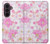 S3036 Pink Sweet Flower Flora Hülle Schutzhülle Taschen für Samsung Galaxy Z Fold 8 Ultra