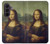 S3038 Mona Lisa Da Vinci Painting Hülle Schutzhülle Taschen für Samsung Galaxy Z Fold 8 Ultra