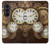 S3172 Gold Clock Live Hülle Schutzhülle Taschen für Samsung Galaxy Z Fold 8 Ultra
