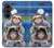 S3915 Raccoon Girl Baby Sloth Astronaut Suit Hülle Schutzhülle Taschen für Samsung Galaxy Z Fold 8 Ultra