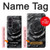 S3969 Black Rose Hard Brush Stroke Hülle Schutzhülle Taschen für Samsung Galaxy Z Fold 8 Ultra