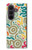 S4078 Abstract Colorful Doodle Pattern Hülle Schutzhülle Taschen für Samsung Galaxy Z Fold 8 Ultra