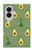 S3285 Avocado Fruit Pattern Hülle Schutzhülle Taschen für Samsung Galaxy Z Fold 8
