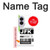 S3664 Airline Travel Luggage Label Hülle Schutzhülle Taschen für Samsung Galaxy Z Fold 8