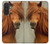 S1595 Beautiful Brown Horse Hülle Schutzhülle Taschen für Samsung Galaxy A27
