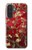 S2414 Red Blossoming Almond Tree Van Gogh Hülle Schutzhülle Taschen für Samsung Galaxy A27