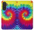S2884 Tie Dye Swirl Color Hülle Schutzhülle Taschen für Samsung Galaxy A27