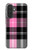 S3091 Pink Plaid Pattern Hülle Schutzhülle Taschen für Samsung Galaxy A27