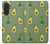 S3285 Avocado Fruit Pattern Hülle Schutzhülle Taschen für Samsung Galaxy A27