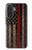S3804 Fire Fighter Metal Red Line Flag Graphic Hülle Schutzhülle Taschen für Samsung Galaxy A27