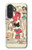 S3820 Vintage Cowgirl Fashion Paper Doll Hülle Schutzhülle Taschen für Samsung Galaxy A27