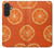 S3946 Seamless Orange Pattern Hülle Schutzhülle Taschen für Samsung Galaxy A27
