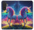 S3977 Colorful Unicorn Hülle Schutzhülle Taschen für Samsung Galaxy A27