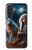 S3995 Grim Wolf Indian Girl Hülle Schutzhülle Taschen für Samsung Galaxy A27