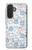 S4013 Seamless Cute Ghost Pattern Hülle Schutzhülle Taschen für Samsung Galaxy A27