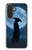 S4034 Samurai Moon Night Hülle Schutzhülle Taschen für Samsung Galaxy A27