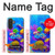 S4058 Colorful Aquarium Hülle Schutzhülle Taschen für Samsung Galaxy A27