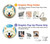 S4064 Smile Dog Van Gogh Starry Night Hülle Schutzhülle Taschen für Samsung Galaxy A27