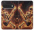 S3984 Fire Skeleton Playing Guitar Hülle Schutzhülle Taschen für Google Pixel 11, 11 Pro