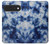 S3439 Fabric Indigo Tie Dye Hülle Schutzhülle Taschen für Google Pixel 11 Pro XL