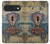 S3955 Vintage Keyhole Weather Door Hülle Schutzhülle Taschen für Google Pixel 11 Pro XL