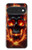 S3986 Fire Skull Hülle Schutzhülle Taschen für Google Pixel 11 Pro XL