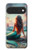 S4006 Oil Painting Mermaid Hülle Schutzhülle Taschen für Google Pixel 11 Pro XL