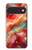 S4012 Red Marble Gold Veins Hülle Schutzhülle Taschen für Google Pixel 11 Pro XL