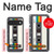 S4023 Vintage Rainbow Compact Cassette Hülle Schutzhülle Taschen für Google Pixel 11 Pro XL