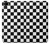 S1611 Black and White Check Chess Board Hülle Schutzhülle Taschen für iPhone 5 5S SE