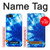S1869 Tie Dye Blue Hülle Schutzhülle Taschen für iPhone 5 5S SE