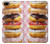 S2431 Fancy Sweet Donuts Hülle Schutzhülle Taschen für iPhone 5 5S SE