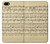 S2504 Vintage Music Sheet Hülle Schutzhülle Taschen für iPhone 5 5S SE